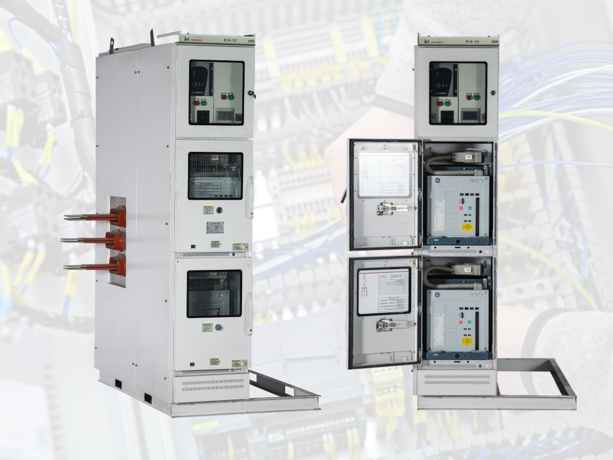 P/V-12(D)W550 Double-tier AC Metal-enclosed Switchgear